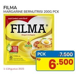 Promo Harga Filma Margarin 200 gr - Indomaret