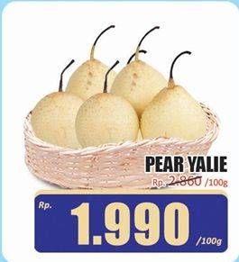 Promo Harga Pear Ya Lie per 100 gr - Hari Hari