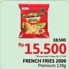 Promo Harga Siantar Top FRENCH FRIES 2000 Kentang Goreng 138 gr - Alfamidi