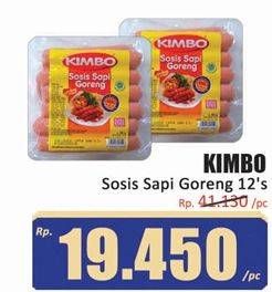 Promo Harga Kimbo Sosis Sapi Goreng 372 gr - Hari Hari