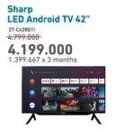 Promo Harga SHARP 2T-C42BB1i | Android TV 42"  - Electronic City