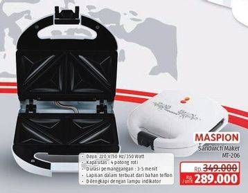 Promo Harga Maspion MT 206  - Lotte Grosir