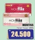 Promo Harga Montiss Facial Tissue 1000 sheet - Hari Hari