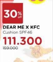 Promo Harga Dear Me Beauty X KFC Primer Foundation Breathable Cushion SPF46 PA+++  - Watsons