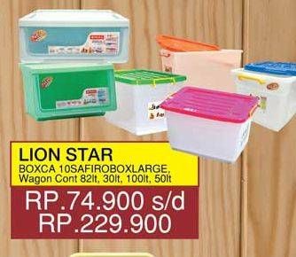 Promo Harga Box Safiro Large / Wagon Container 82lt / 30lt / 100lt / 50lt  - Yogya