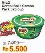 Promo Harga MILO Cereal Balls 32 gr - Indomaret