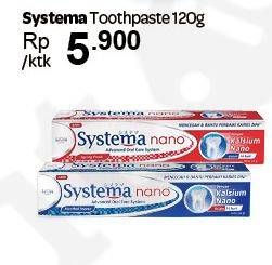 Promo Harga SYSTEMA Toothpaste 120 gr - Carrefour