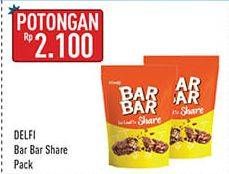 Promo Harga Delfi Bar Bar Share per 10 pcs 8 gr - Hypermart