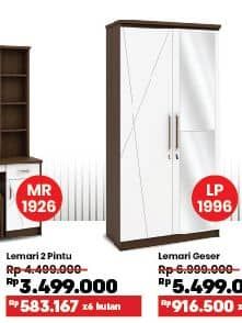 Promo Harga Courts Amarilis Lemari 2 Pintu  - COURTS