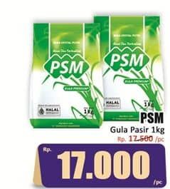 Promo Harga PSM Gula Pasir 1000 gr - Hari Hari