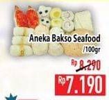 Promo Harga Aneka Bakso Seafood per 100 gr - Hypermart