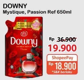 Promo Harga Downy Parfum Collection Mystique, Passion 650 ml - Alfamart