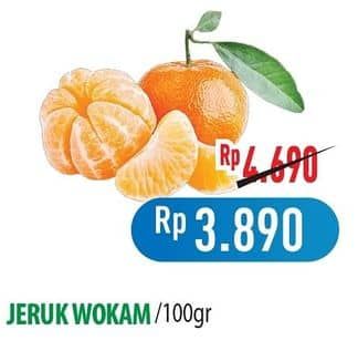 Promo Harga Jeruk Wokam per 100 gr - Hypermart