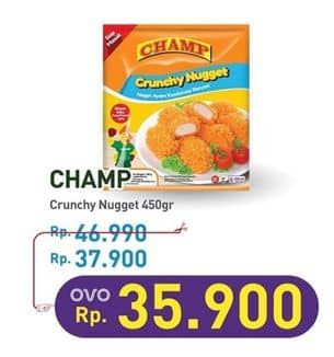 Promo Harga Champ Nugget Crunchy Nugget 450 gr - Hypermart