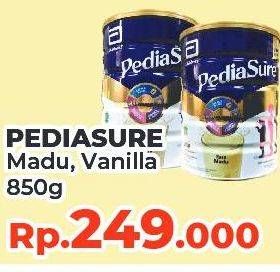 Promo Harga Pediasure Triplesure Madu, Vanila 850 gr - Yogya