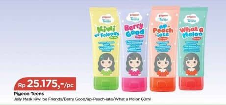 Promo Harga Pigeon Teens Jelly Mask Ap-Peach-iate, Berry Good, Kiwi Be Friends, What A Melon 60 ml - TIP TOP