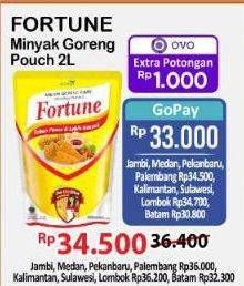 Promo Harga Fortune Minyak Goreng 2000 ml - Alfamart