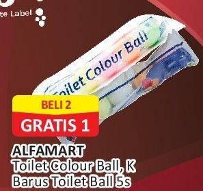Promo Harga Alfamart Kapur Barus Toilet Ball 5 pcs - Alfamart