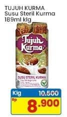 Promo Harga Tujuh Kurma Susu Steril Kurma 189 ml - Indomaret