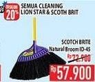 Promo Harga 3M SCOTCH BRITE Broom ID-45  - Hypermart