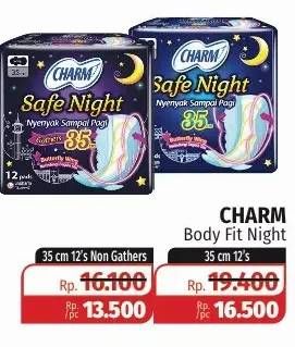 Promo Harga Charm Safe Night Gathers 35cm 12 pcs - Lotte Grosir