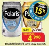 Promo Harga POLARIS Soda Water/ Coffee Cream  - Superindo