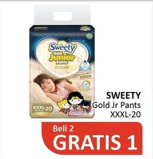 Promo Harga Sweety Gold Junior Pants XXXL20  - Alfamidi