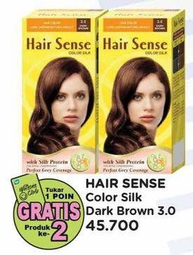 Promo Harga Hair Sense Hair Color 3.0 Dark Brown  - Watsons
