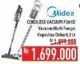 Promo Harga MIDEA Cordless Vacuum Cleaner  - Hypermart