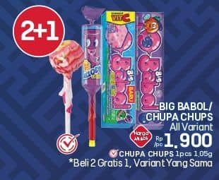 Promo Harga Big Babol/Chupa Chups Candy  - LotteMart