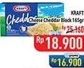 Promo Harga Kraft Cheese Cheddar 165 gr - Hypermart