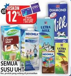 Promo Harga INDOMILK Susu UHT  - Hypermart