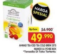 Promo Harga Ahmad Iced Tea Cold Brew Mango Lychee 20 pcs - Superindo