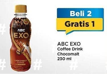 Promo Harga ABC Minuman Kopi Chocomalt per 2 botol 230 ml - Indomaret