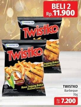 Promo Harga TWISTKO Snack Jagung Bakar 70 gr - Lotte Grosir
