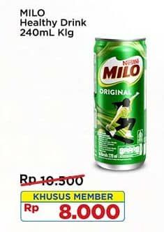 Promo Harga Milo Susu UHT 240 ml - Indomaret