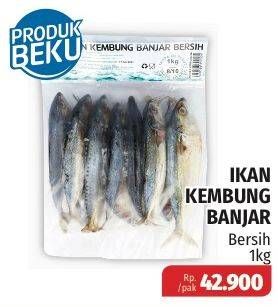 Promo Harga Ikan Kembung Banjar Tanpa Insang Isi Perut  - Lotte Grosir