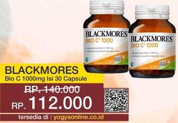 Promo Harga BLACKMORES Bio C 1000mg 30 pcs - Yogya