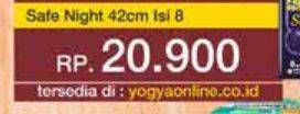 Promo Harga Charm Safe Night Gathers 42cm 8 pcs - Yogya