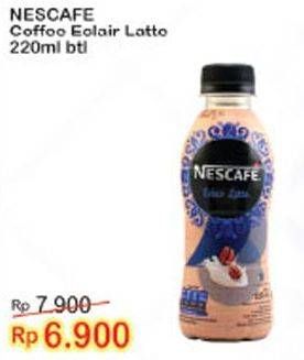 Promo Harga NESCAFE Ready to Drink Eclair Latte 220 ml - Indomaret