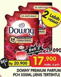 Promo Harga Downy Premium Parfum 550 ml - Superindo