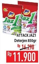 Promo Harga ATTACK Jaz1 Detergent Powder 850 gr - Hypermart