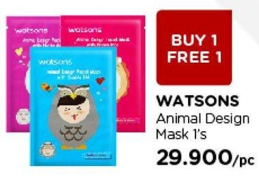 Promo Harga WATSONS Animal Sheet Mask  - Watsons