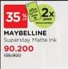 Promo Harga Maybelline Superstay Matte Ink 5 ml - Watsons