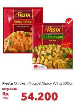 Promo Harga FIESTA Spicy Wing/Chicken Nugget  - Carrefour