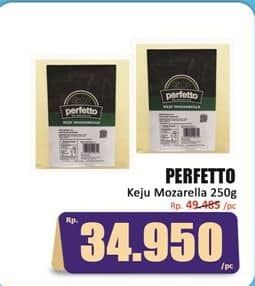 Promo Harga Perfetto Keju Mozzarella 250 gr - Hari Hari