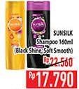 Promo Harga Sunsilk Shampoo Black Shine, Soft Smooth 170 ml - Hypermart