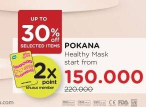 Promo Harga POKANA Face Mask 5 pcs - Watsons