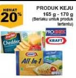 Promo Harga PROCHIZ/KRAFT Keju 165gr - 170gr  - Giant