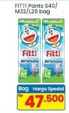 Promo Harga Fitti Pants S40, M32, L28 28 pcs - Indomaret